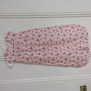 Up To 6M Mudpie Pink Floral Lightweight Sleepsack Mud Pie With Matching Pouch
